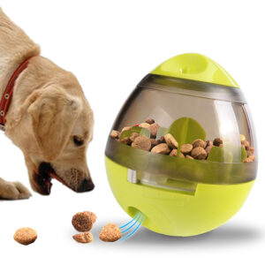Pet food feeder toy for dogs